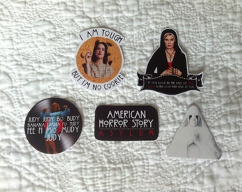 American Horror Story Asylum stickers set of 5