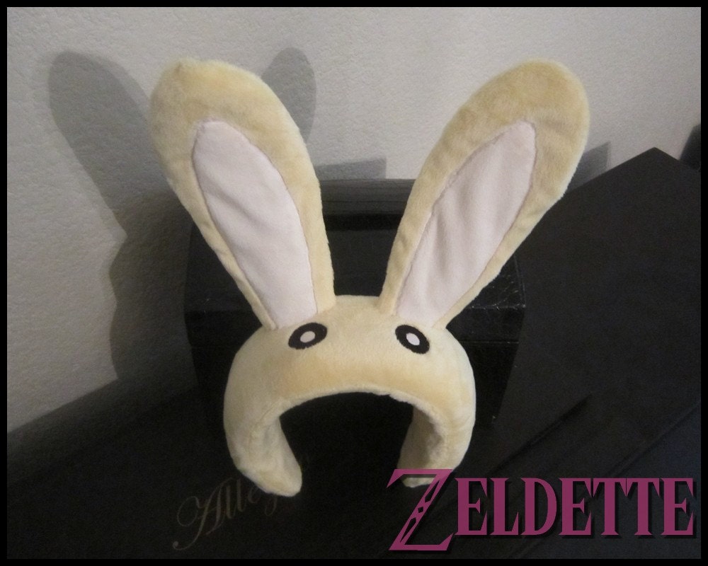 Bunny hood mask from the Legend of Zelda Ocarina of Time and