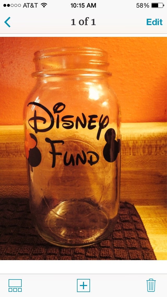 Disney Fund Decal