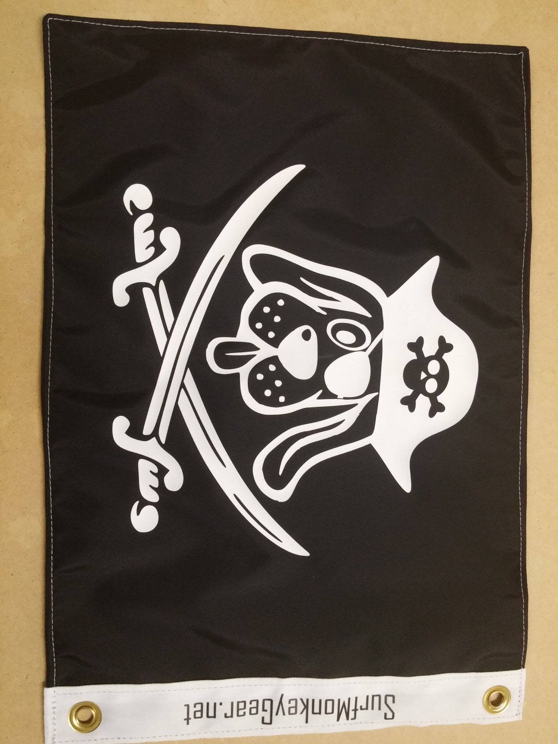 Dog Pirate Flag Marine Flag Boat Flag by SurfmonkeyGear on Etsy