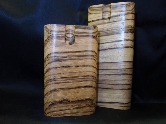 Zebrawood dugout by Gizzmodug on Etsy