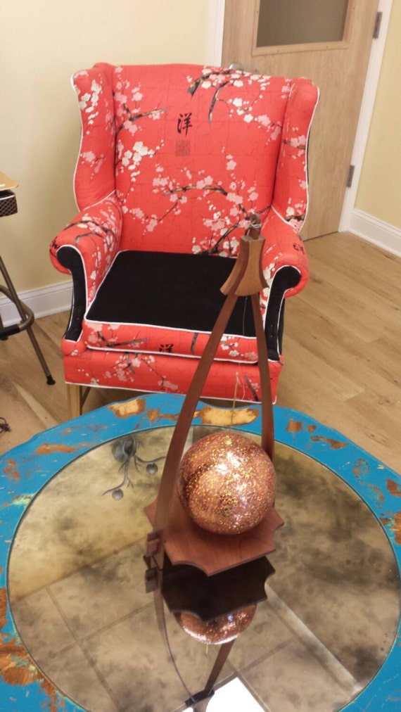 Vintage Distressed Peacock Blue Coffee Table by RevampedNRemixed