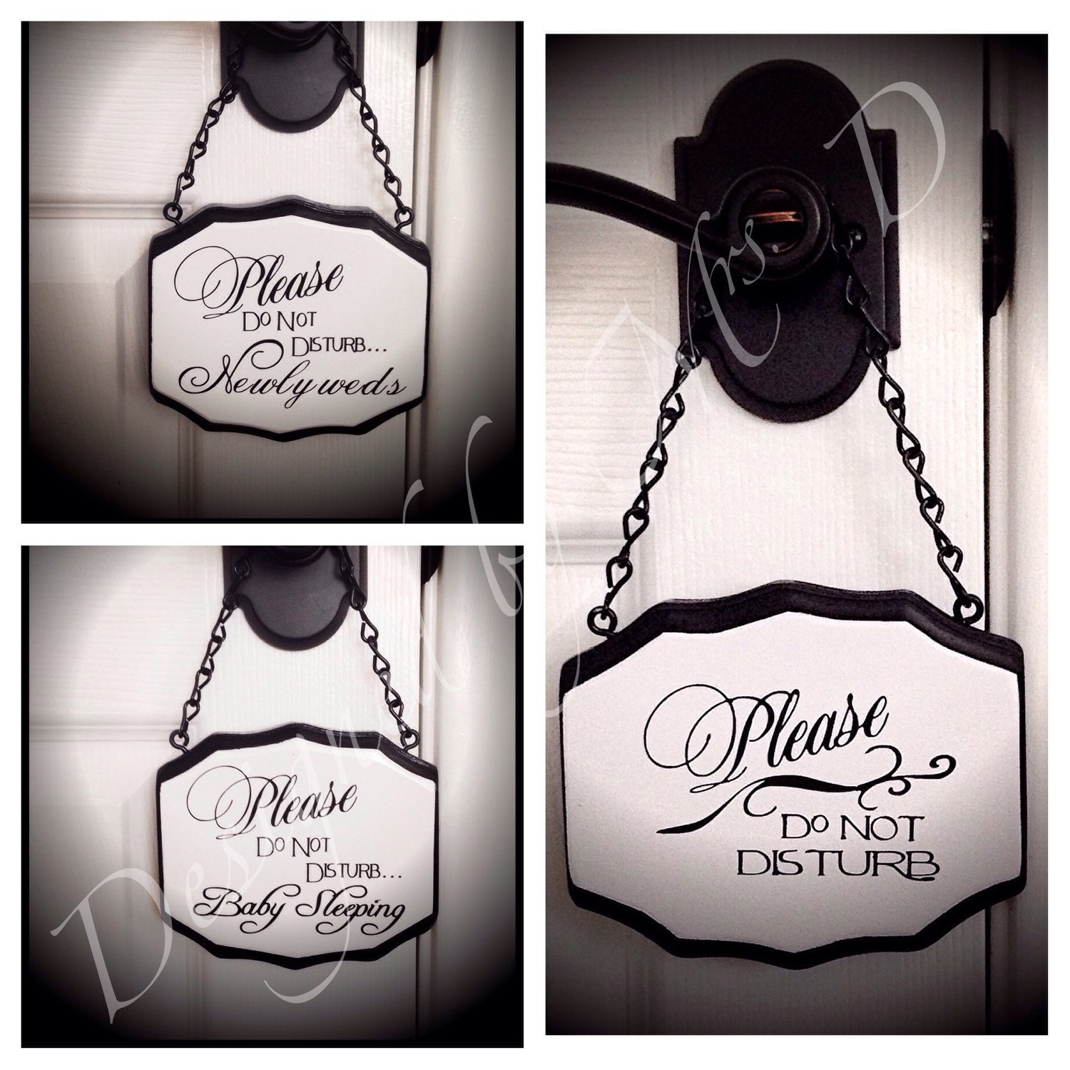 Do Not Disturb Door Knob Sign