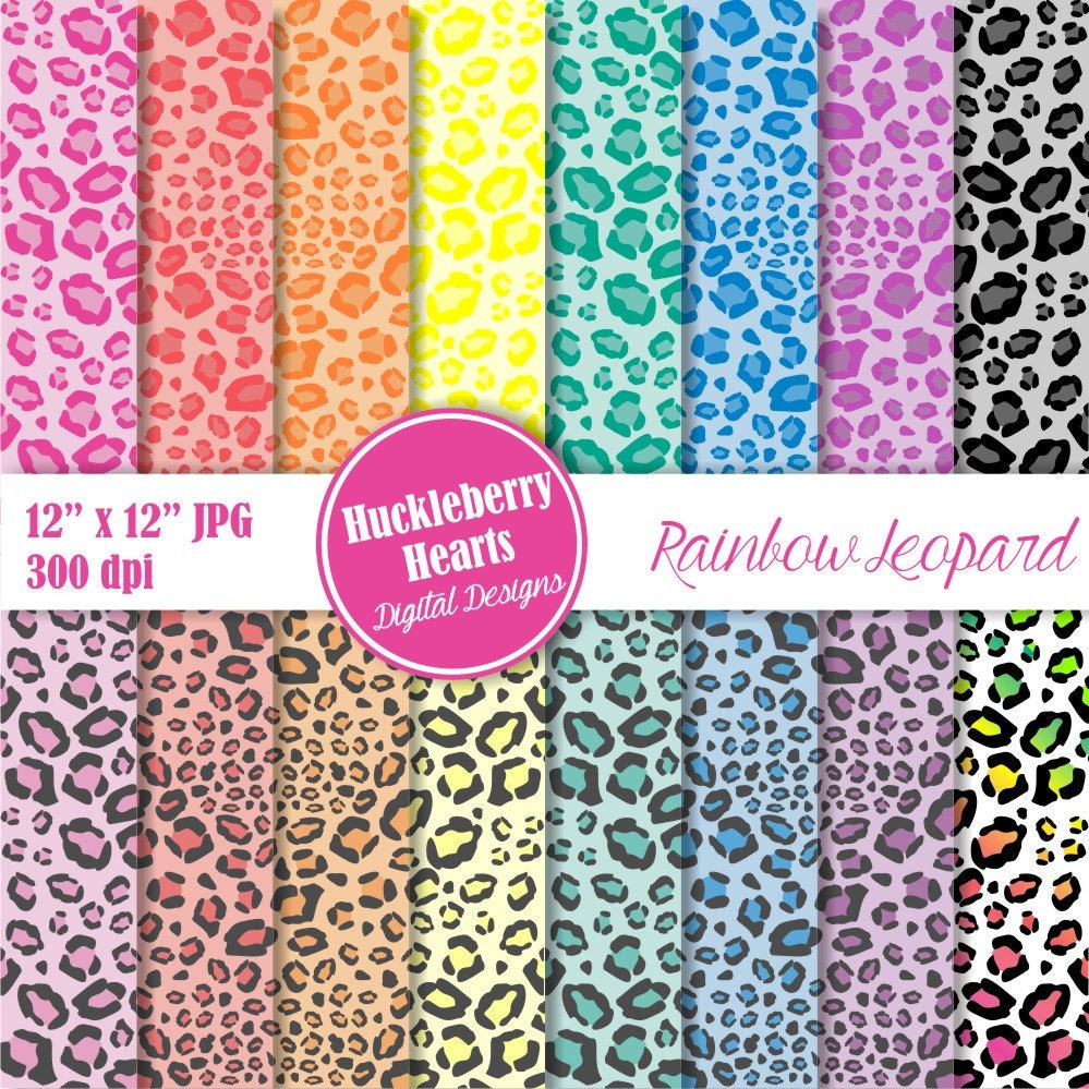 AUTUMN SALE Leopard Paper Leopard Print Paper Digital