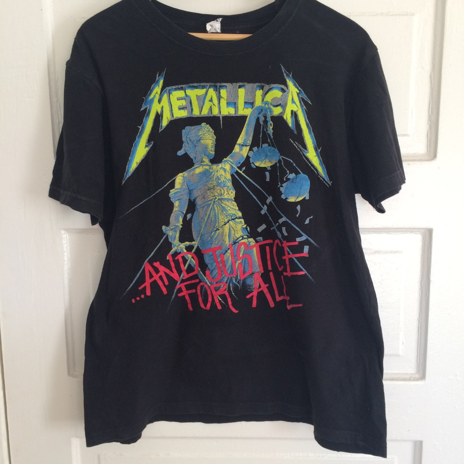 metallica and justice for all shirts