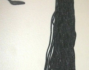 COLLEGE TASSEL 24 IN ORANGE PEEL SUEDE GOLD HARDWARE main image 1