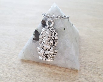 Silver Ganesha Necklace