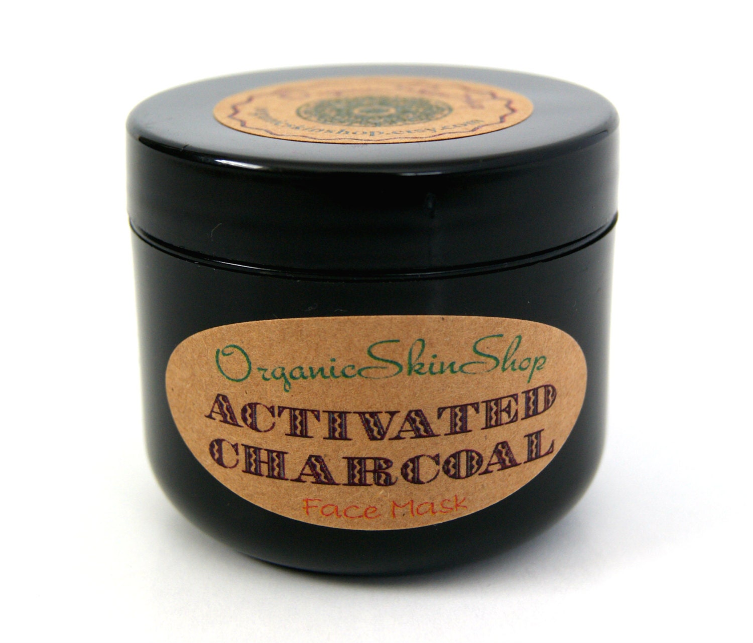 Activated Charcoal Face Mask with Turmeric Peppermint