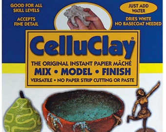 CelluClay Instant Papier Mache (6 one-pound boxes)