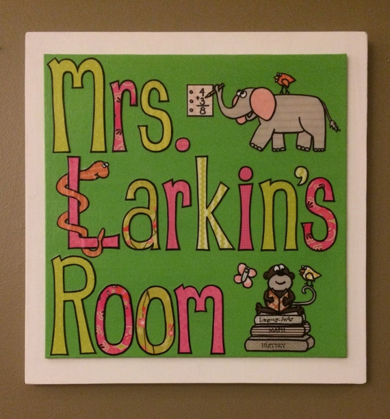 Teacher Gifts Art for Teachers Teacher Present Personalized