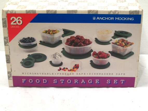 anchor hocking plastic food storage containers