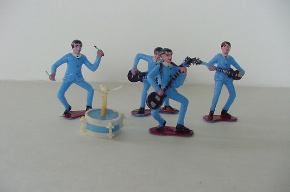 1960 S The Beatles Band Cake Toppers Decorations Mid