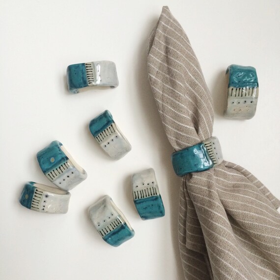 Ceramic Napkin Rings