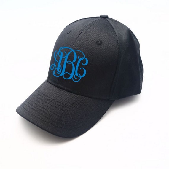 Monogrammed Hat. Ladies&#39; Baseball Cap. by GecesGiftShop on Etsy
