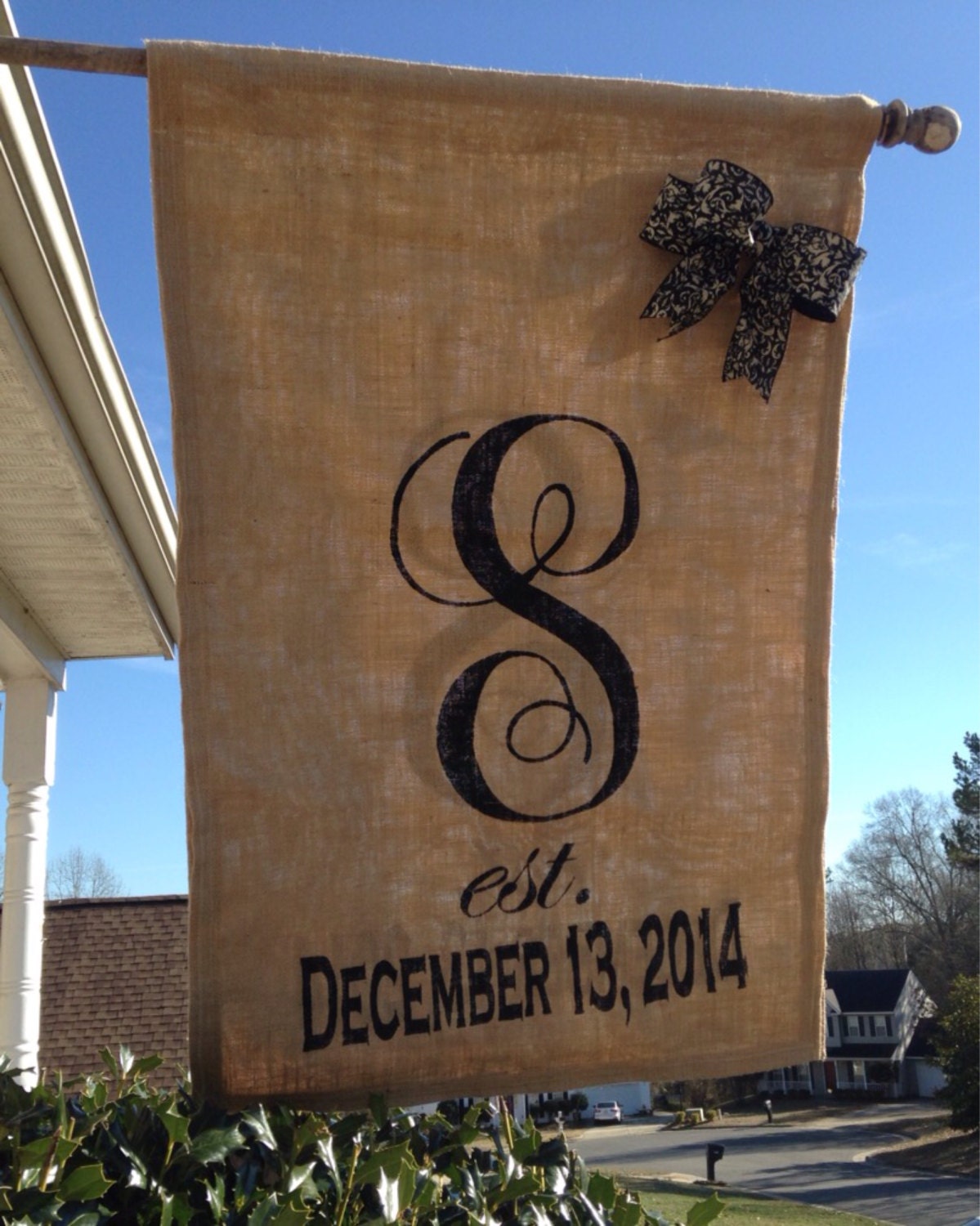 Personalized Large House Flag