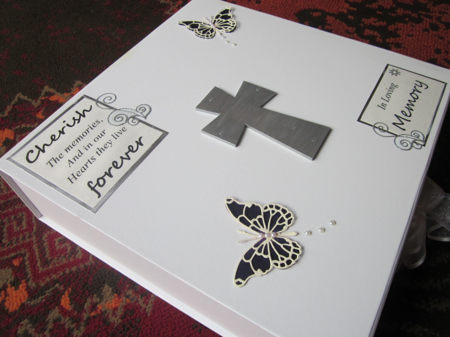 Personalised Bereavement Memory Box