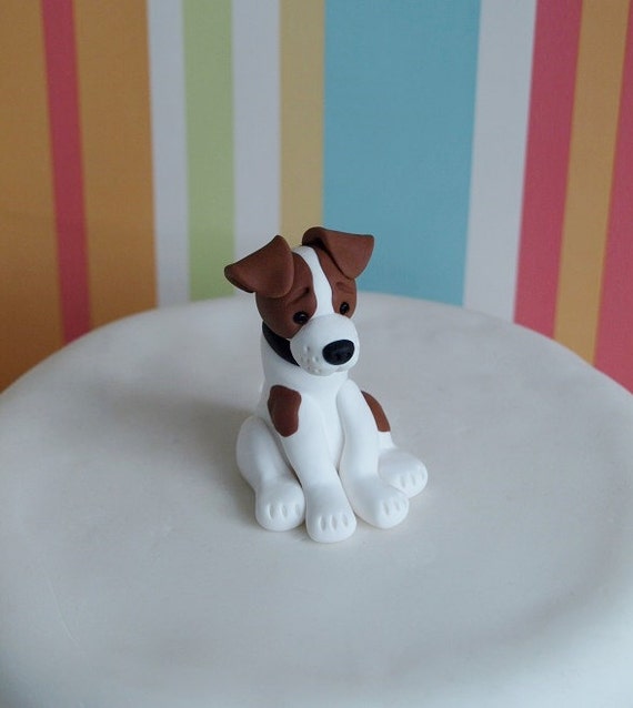  Jack  Russell  Cake  Topper  Dog Wedding  Cake  by TiaLovesArchie