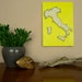 world map wall decal string art map reclaimed wood art