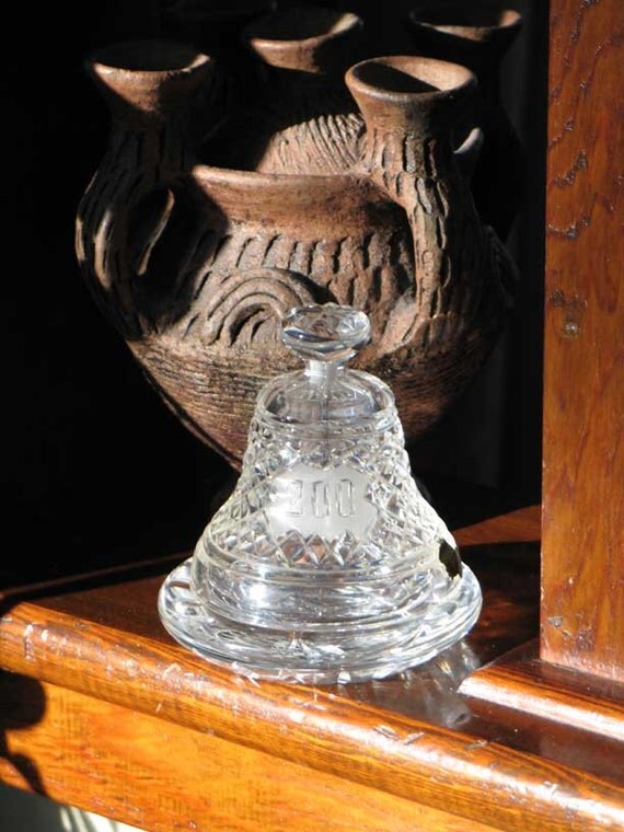 Waterford Crystal Bicentennial Bell by PrairiePicker on Etsy