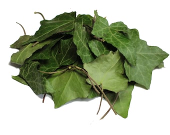 Dried Organic Ivy Leaves, 1 oz (30 g) (Hedera helix), common ivy