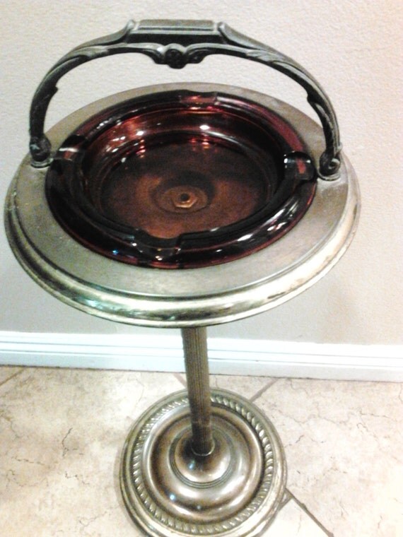 Vintage Standing Ashtray 49