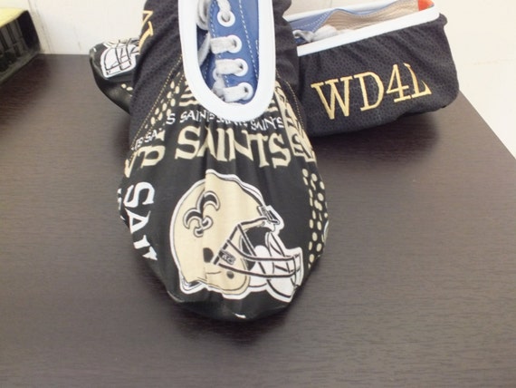 Custom Bowling Shoe Covers one Pair New Orleans Saints Who Custom Bowling Shoe Covers one Pair New Orleans Saints Who