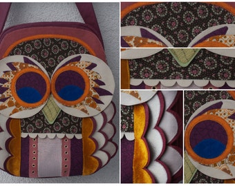 Lucky Owl WN2709042CL Quilted Tote Bag