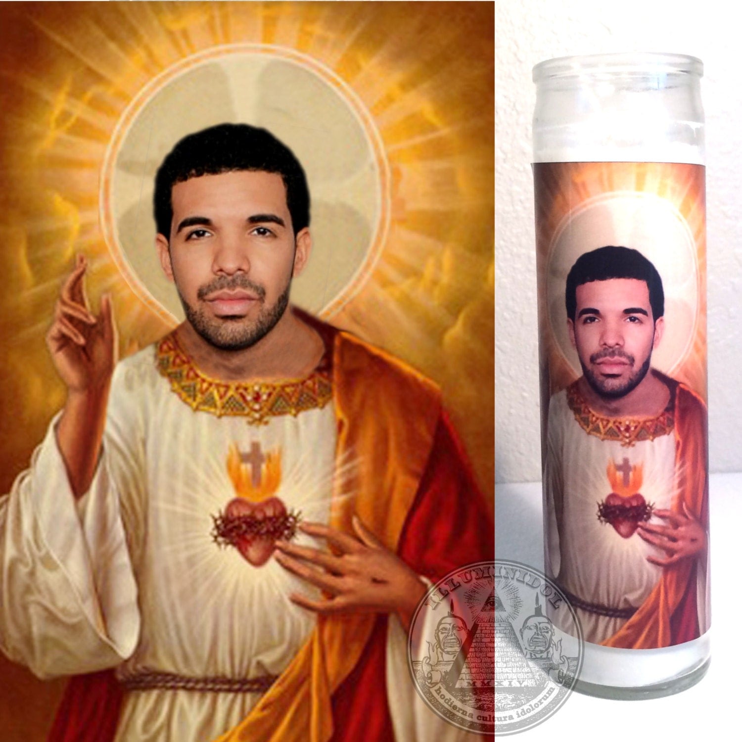 good thoughts candle drake