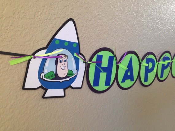 Buzz Lightyear Banner Buzz Lightyear Birthday Buzz Lighter