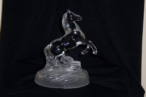 glass horse figurines for sale