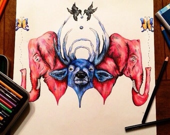 Bassnectar Animal Art