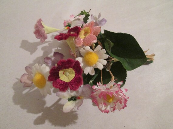 Lovely Vintage Millinery Flowers Millinery Trim by mosprettythings