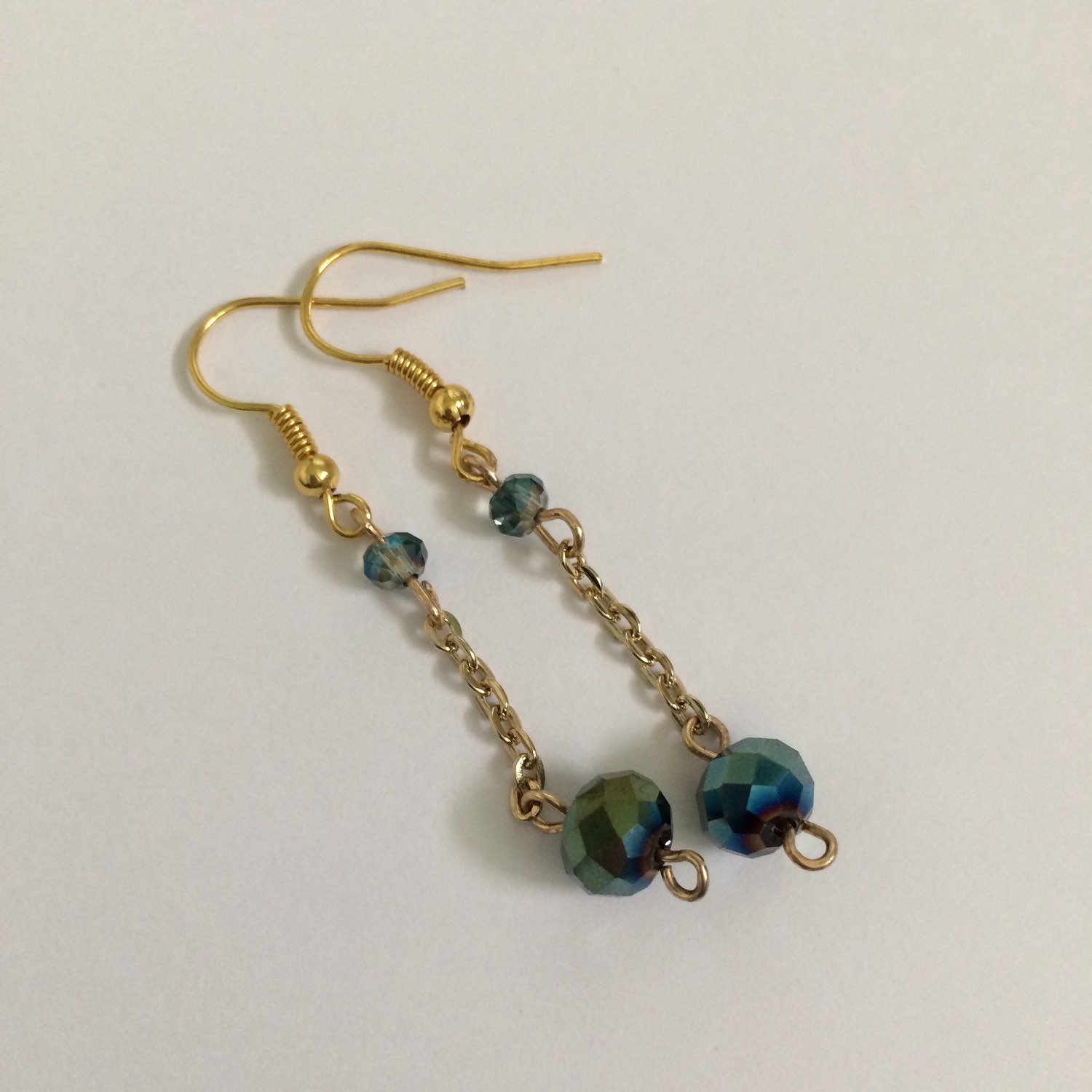 Everyday Gold Dangle Earrings.