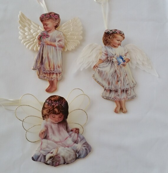 the bradford editions heaven s little angels ornament by the bradford editions heaven s little angels ornament by