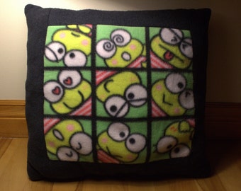 keroppi plush pillow