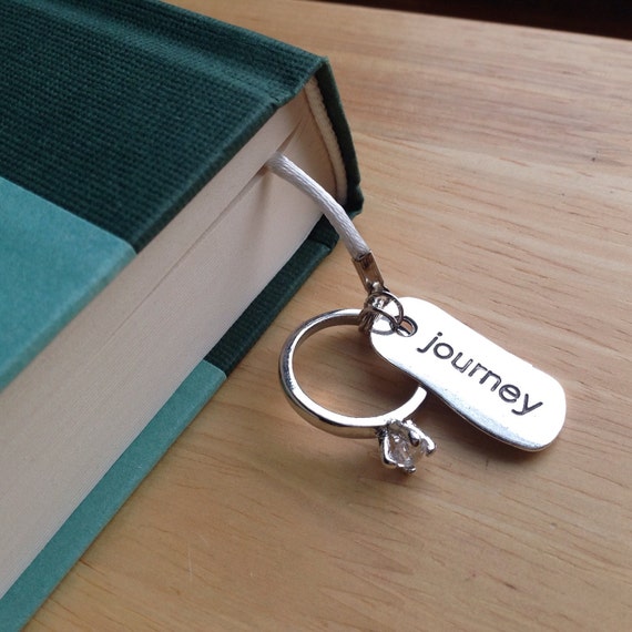 Ring Charm String Bookmark Bridesmaid Gifts by JewelryDefined