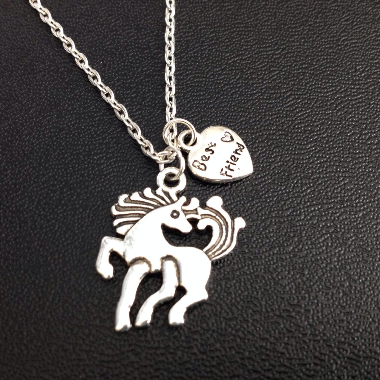 Best Friends Horse Necklace friendship jewelry horse