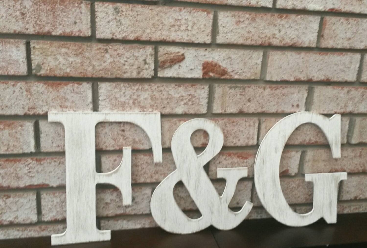 Rustic Wedding Decor - Monograms - Photo Props - Country Wedding - Cake Table Decor - Guest Book Alternative - Shower Decor - Wedding Gift