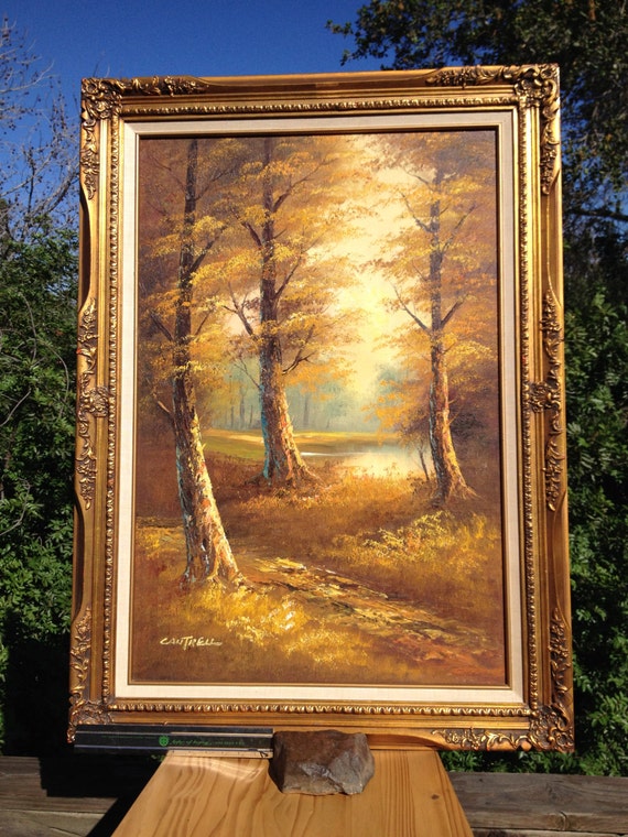 Original PHILLIP CANTRELL Landscape Painting by urbantrader234