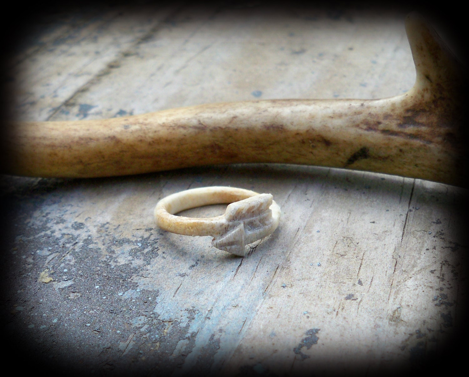 REAL Deer Antler Ring Arrow Made From Deer Antler Shed   Il Fullxfull.733975406 7m8r 