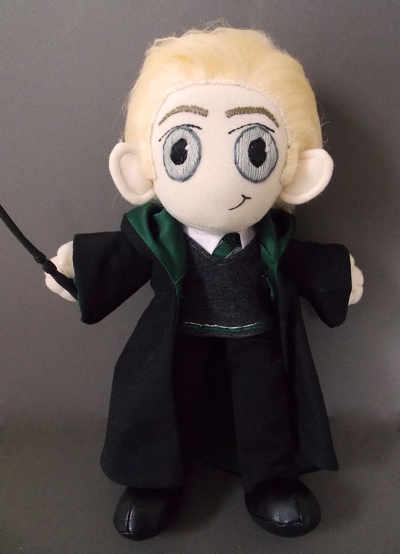 Draco Malfoy Plush Doll Plushie Toy by MrDollsyPlushberley on Etsy