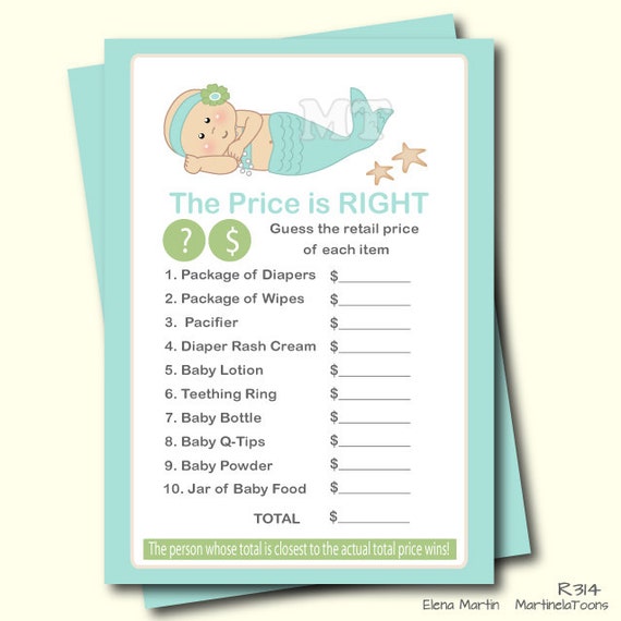 baby shower price is right clip art - photo #16