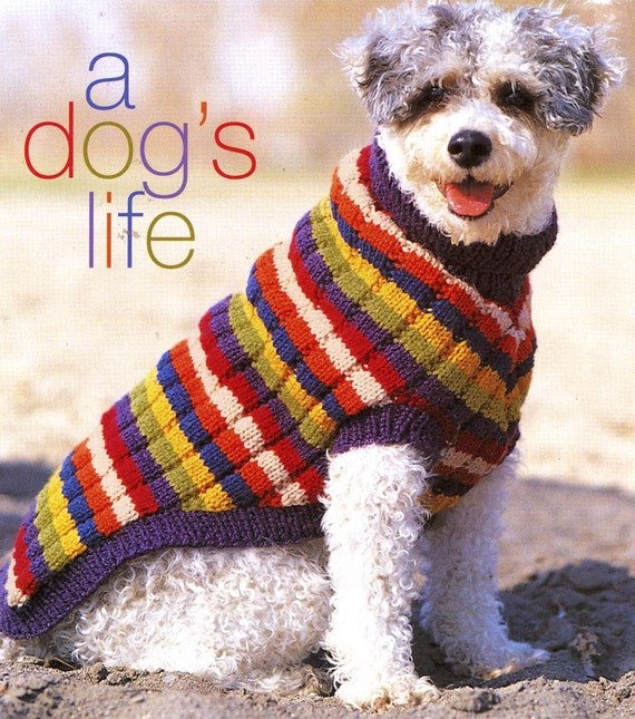 Knitted Dog coats Patons 939 Knitting pattern booklet by ...