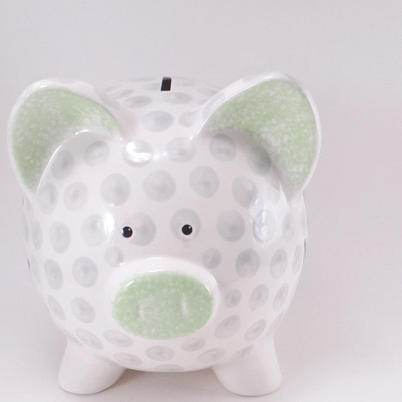 Golf Ball Piggy Bank Personalized Piggy Bank Golfing