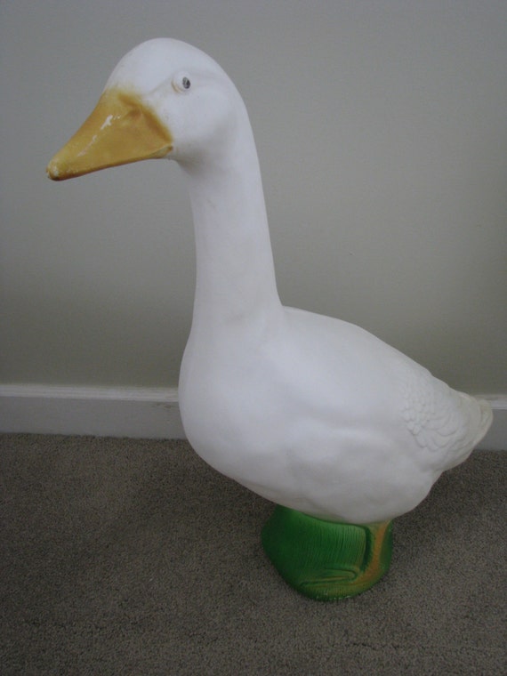 resin lawn goose