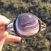 Vintage Signed J Nelson Native American Sterling Wampum Shell Cuff Bracelet