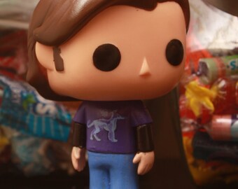 sam winchester purple dog shirt