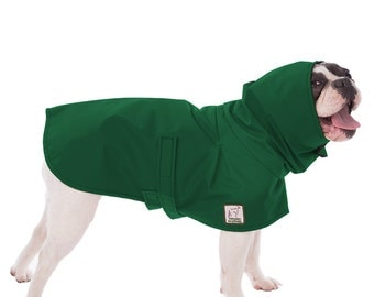 PUG Dog Rain Coat Dog Raincoat Dog Rain Jacket Rain