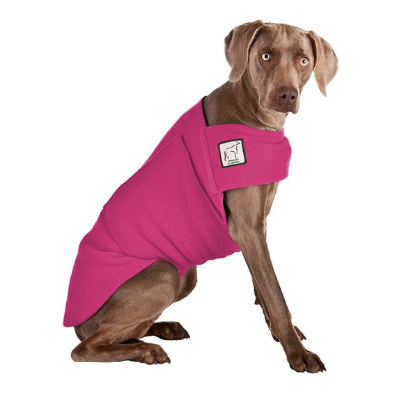 WEIMARANER Tummy Warmer Fleece Dog Coat Sweaters for Dogs