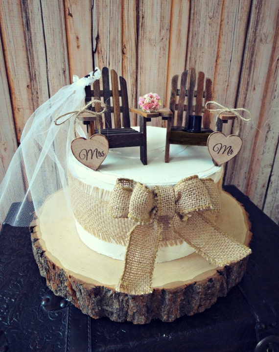 Lake chairs-barn wedding-rustic-country-wedding-cake